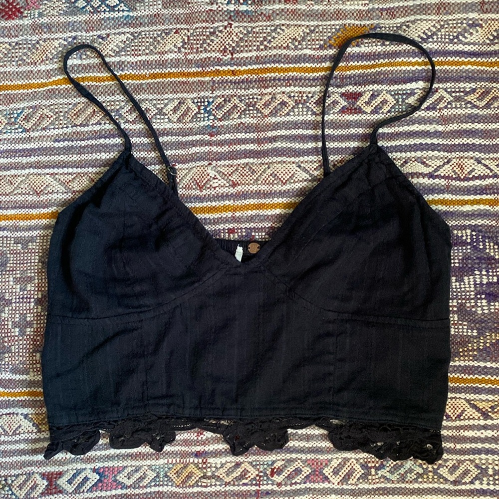 Free People Long Line Bralette
